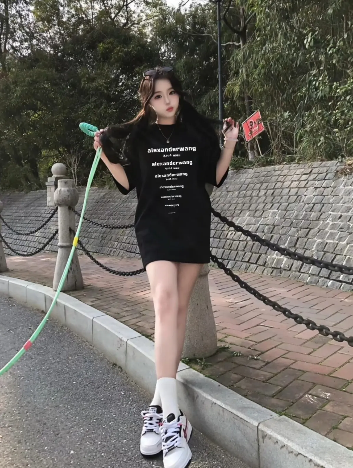 ＋
